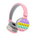eThings Decompression Cute AKZ-K29 Net Red Bluetooth Head-Mounted Private Model Headset Headset Stereo Folding - eZthings USA WE SORT ALL THE CRAZIEST GADGETS, GIZMOS, TOYS & TECHNOLOGY, SO YOU DON'T HAVE TO.
