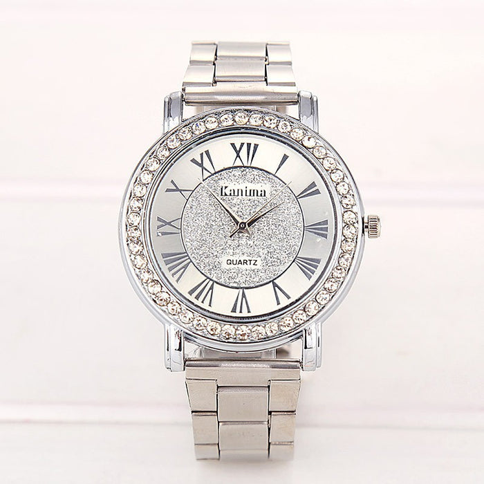 Sale Silver Gold Watch Women Luxury Brand Hot Sale Ladies Wristwatches Gifts For Girl Full Stainless Steel Rhinestone Quartz Watch - eZthings USA WE SORT ALL THE CRAZIEST GADGETS, GIZMOS, TOYS & TECHNOLOGY, SO YOU DON'T HAVE TO.