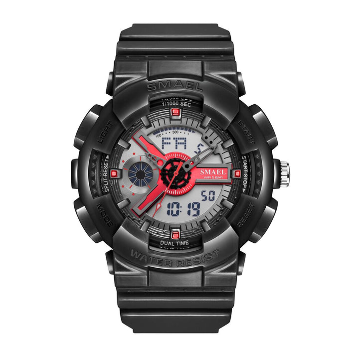 SMAEL 8026 Top Brand Men's Watches Luxury LED Sport Waterproof Military Watch Men Casual Digital Chronograph Clock Relogios Masculino - eZthings USA WE SORT ALL THE CRAZIEST GADGETS, GIZMOS, TOYS & TECHNOLOGY, SO YOU DON'T HAVE TO.