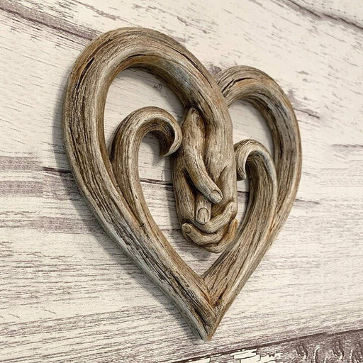 Handshake Decorative Wood Crafts Home Decor - eZthings USA WE SORT ALL THE CRAZIEST GADGETS, GIZMOS, TOYS & TECHNOLOGY, SO YOU DON'T HAVE TO.