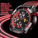eThings EX102 smart watch double starry sky sports strap for men - eZthings USA WE SORT ALL THE CRAZIEST GADGETS, GIZMOS, TOYS & TECHNOLOGY, SO YOU DON'T HAVE TO.