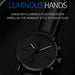 Quartz Watch Men Watches Modern Chronograph Men Watch Leather Strap Watches Man Imitation Luxury Belushi Men'S Sports Watch