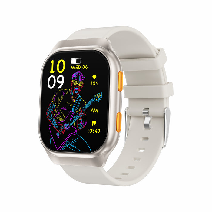 eThings FW16E smart watch AMOLED screen mini game health monitoring Bluetooth call sports mode