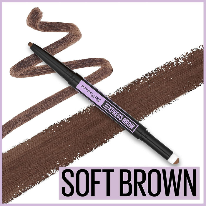 2-PACK – Maybelline Express Brow 2-In-1 Pencil and Powder Eyebrow Makeup, Soft Brown - eZthings USA WE SORT ALL THE CRAZIEST GADGETS, GIZMOS, TOYS & TECHNOLOGY, SO YOU DON'T HAVE TO.