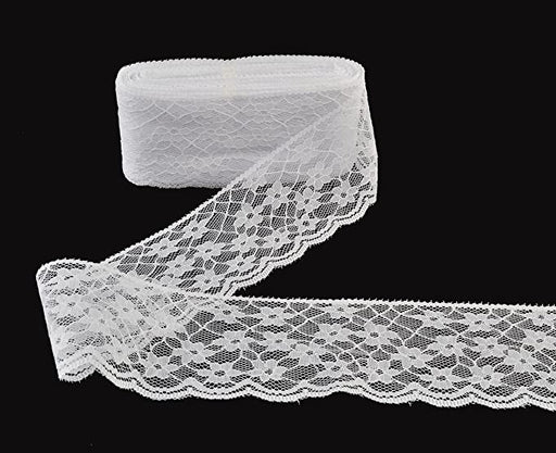 Designer Decorating Embroidered Lace and Trims for Sewing and DIY Craft Projects (10 Yard, Wedding White (2" Width))     eZthings® Designer Decorating Embroidered Lace and Trims for Sewing and DIY Craft Projects (10 Yard, Wedding White (2" Width)) - eZthings USA WE SORT ALL THE CRAZIEST GADGETS, GIZMOS, TOYS & TECHNOLOGY, SO YOU DON'T HAVE TO.