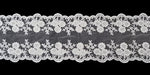 Cotton Lace Embroidery Wedding Fabric Trim for DIY Decorating, Floral Designing and Crafts (3 Yard, White (Width:4.7")) - eZthings USA WE SORT ALL THE CRAZIEST GADGETS, GIZMOS, TOYS & TECHNOLOGY, SO YOU DON'T HAVE TO.