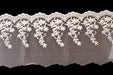 Cotton Lace Embroidery Wedding Fabric Trim for DIY Decorating, Floral Designing and Crafts (3 Yard, White (Width:6.3")) - eZthings USA WE SORT ALL THE CRAZIEST GADGETS, GIZMOS, TOYS & TECHNOLOGY, SO YOU DON'T HAVE TO.