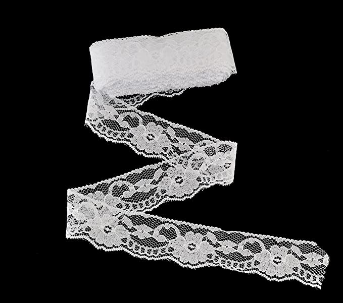 Designer Decorating Embroidered Lace and Trims for Sewing and DIY Craft Projects (10 Yard, Wedding White (1.3" Width)) - eZthings USA WE SORT ALL THE CRAZIEST GADGETS, GIZMOS, TOYS & TECHNOLOGY, SO YOU DON'T HAVE TO.
