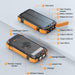 20000mAh Solar Power Bank - eZthings USA WE SORT ALL THE CRAZIEST GADGETS, GIZMOS, TOYS & TECHNOLOGY, SO YOU DON'T HAVE TO.