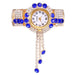 New Fashion Women's Full Diamond Alloy Fashion Watch Creative Tassel Quartz Bracelet Watch Women's Style - eZthings USA WE SORT ALL THE CRAZIEST GADGETS, GIZMOS, TOYS & TECHNOLOGY, SO YOU DON'T HAVE TO.