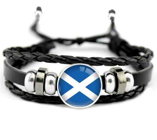 Country Flags Leather Bracelets - eZthings USA WE SORT ALL THE CRAZIEST GADGETS, GIZMOS, TOYS & TECHNOLOGY, SO YOU DON'T HAVE TO.