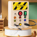 Montessori Busy Board Sensory Toys Wooden with LED Light Switch Control Board Travel Activities Kids Games for 2-4 Years Old - eZthings USA WE SORT ALL THE CRAZIEST GADGETS, GIZMOS, TOYS & TECHNOLOGY, SO YOU DON'T HAVE TO.