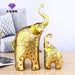 Resin Crafts European Style Couple Elephant Living Room Home Decoration Wine Cabinet Study Decoration Wedding Gift - eZthings USA WE SORT ALL THE CRAZIEST GADGETS, GIZMOS, TOYS & TECHNOLOGY, SO YOU DON'T HAVE TO.