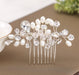 Simple wedding jewelry crystal pearl handmade crystal hair comb - eZthings USA WE SORT ALL THE CRAZIEST GADGETS, GIZMOS, TOYS & TECHNOLOGY, SO YOU DON'T HAVE TO.