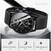 BELUSHI Watch Men Luxury Brand Famous Male Watch Black Watches Ultra Thin Milan Belt Stainless Steel Quartz Men Wrist Watch - eZthings USA WE SORT ALL THE CRAZIEST GADGETS, GIZMOS, TOYS & TECHNOLOGY, SO YOU DON'T HAVE TO.