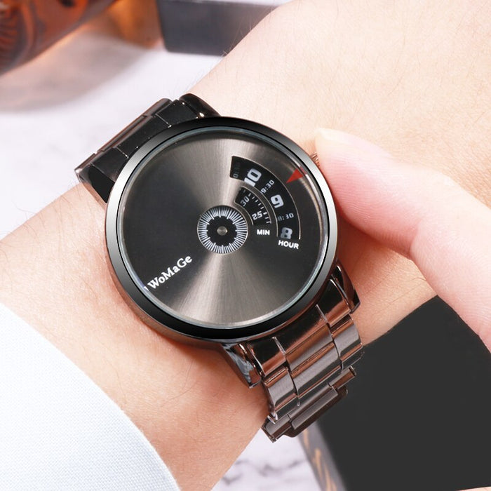 WoMaGe Fashion Watch Men Watches Stainless Steel Creative Men's Watches Male Wristwatch Luxury Mens Clock reloj mujer bayan saat - eZthings USA WE SORT ALL THE CRAZIEST GADGETS, GIZMOS, TOYS & TECHNOLOGY, SO YOU DON'T HAVE TO.