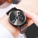 WoMaGe Fashion Watch Men Watches Stainless Steel Creative Men's Watches Male Wristwatch Luxury Mens Clock reloj mujer bayan saat - eZthings USA WE SORT ALL THE CRAZIEST GADGETS, GIZMOS, TOYS & TECHNOLOGY, SO YOU DON'T HAVE TO.