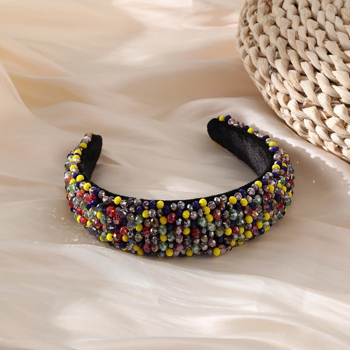 Fashionable Baroque handmade beaded crystal headbands - eZthings USA WE SORT ALL THE CRAZIEST GADGETS, GIZMOS, TOYS & TECHNOLOGY, SO YOU DON'T HAVE TO.