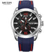 Megir Men's Chronograph Analog Quartz Watch with Date, Luminous Hands, Waterproof Silicone Rubber Strap Wristswatch - eZthings USA WE SORT ALL THE CRAZIEST GADGETS, GIZMOS, TOYS & TECHNOLOGY, SO YOU DON'T HAVE TO.