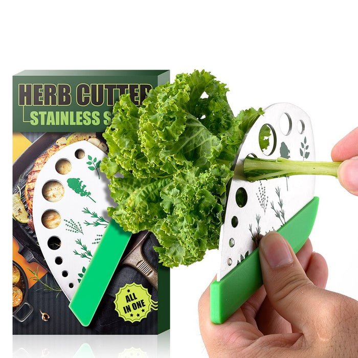 Home Kitchen Gadgets Fruit Vegetable Tools Vegetables Stripper Stainless Steel Hole Cutter 9-hole Herb Knife Vegetable Cutter - eZthings USA WE SORT ALL THE CRAZIEST GADGETS, GIZMOS, TOYS & TECHNOLOGY, SO YOU DON'T HAVE TO.