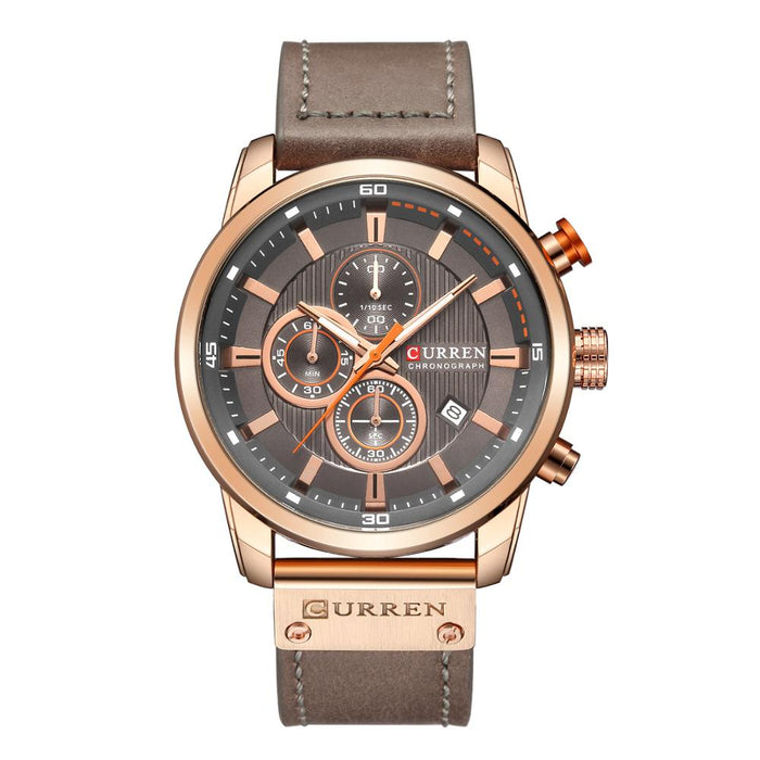 Watch Top Brand Man Watches with Chronograph Sports Waterproof Clock Man Watches Military Luxury Men's Watch Analog Quartz - eZthings USA WE SORT ALL THE CRAZIEST GADGETS, GIZMOS, TOYS & TECHNOLOGY, SO YOU DON'T HAVE TO.