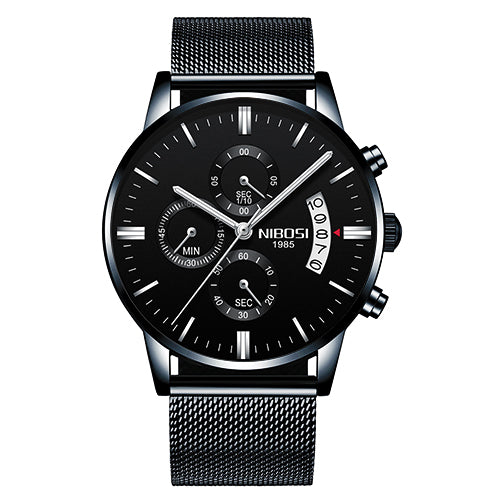 NIBOSI Relogio Masculino Men Watches Luxury Famous Top Brand Men's Fashion Casual Dress Watch Military Quartz Wristwatches Saat - eZthings USA WE SORT ALL THE CRAZIEST GADGETS, GIZMOS, TOYS & TECHNOLOGY, SO YOU DON'T HAVE TO.