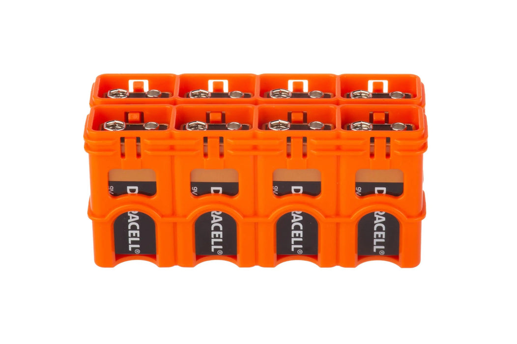 9V - 8 Pack (Orange) - eZthings USA WE SORT ALL THE CRAZIEST GADGETS, GIZMOS, TOYS & TECHNOLOGY, SO YOU DON'T HAVE TO.