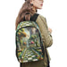 The sophistication of the Garden of Chess Fan Club Fabric Backpack with Side Mesh Pockets (1659)