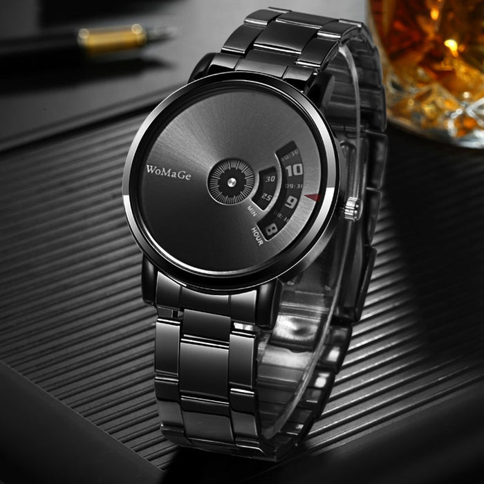 WoMaGe Fashion Watch Men Watches Stainless Steel Creative Men's Watches Male Wristwatch Luxury Mens Clock reloj mujer bayan saat - eZthings USA WE SORT ALL THE CRAZIEST GADGETS, GIZMOS, TOYS & TECHNOLOGY, SO YOU DON'T HAVE TO.
