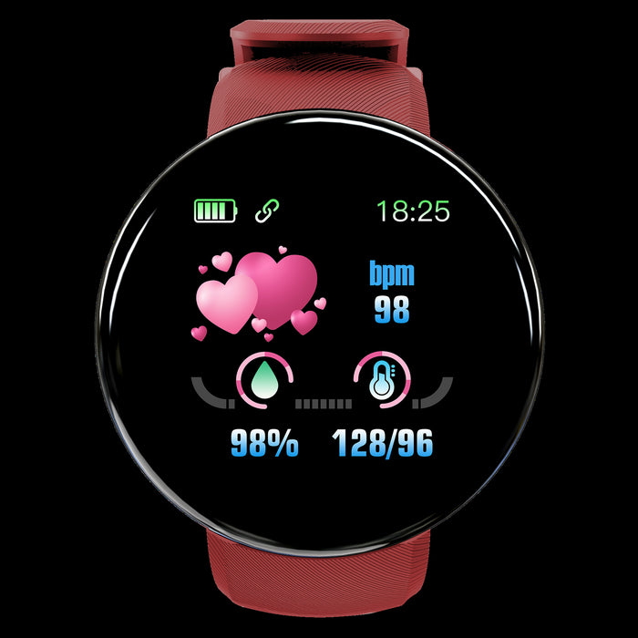 eThings D18 Smart Bracelet Color Round Screen Heart Rate Blood Pressure Sleep Monitoring Pedometer Sports Encyclopedia Star Smart Watch - eZthings USA WE SORT ALL THE CRAZIEST GADGETS, GIZMOS, TOYS & TECHNOLOGY, SO YOU DON'T HAVE TO.