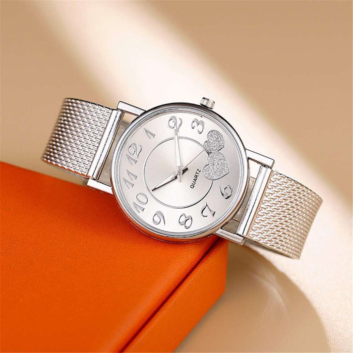 The Latest Top Watch Fashion Women Mesh Belt Watch Wild Lady Creative Gift relojes para mujer Drop Shopping