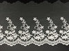 Cotton Lace Embroidery Wedding Fabric Trim for DIY Decorating, Floral Designing and Crafts (3 Yard, White (Width:6.3")) - eZthings USA WE SORT ALL THE CRAZIEST GADGETS, GIZMOS, TOYS & TECHNOLOGY, SO YOU DON'T HAVE TO.
