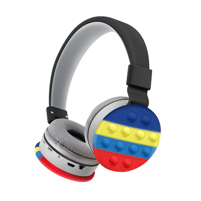 eThings Decompression Cute AKZ-K29 Net Red Bluetooth Head-Mounted Private Model Headset Headset Stereo Folding - eZthings USA WE SORT ALL THE CRAZIEST GADGETS, GIZMOS, TOYS & TECHNOLOGY, SO YOU DON'T HAVE TO.