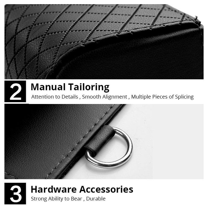 Car Organizer Box Bag Air Outlet Dashboard Hanging Leather Universal Car Mobile Phone Holder In Automobile Interior Accessories - eZthings USA WE SORT ALL THE CRAZIEST GADGETS, GIZMOS, TOYS & TECHNOLOGY, SO YOU DON'T HAVE TO.