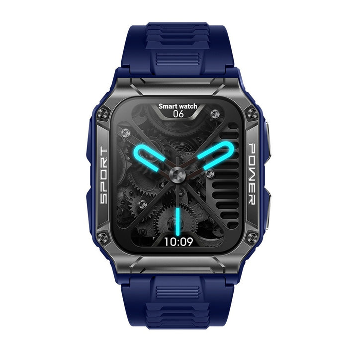 Reloj inteligente eThings NX6 llamada Bluetooth pantalla grande de 1,95 pulgadas brújula frecuencia cardíaca oxígeno en sangre IP68 resistente al agua