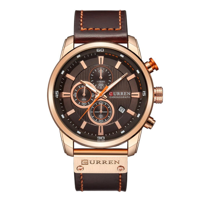 Watch Top Brand Man Watches with Chronograph Sports Waterproof Clock Man Watches Military Luxury Men's Watch Analog Quartz - eZthings USA WE SORT ALL THE CRAZIEST GADGETS, GIZMOS, TOYS & TECHNOLOGY, SO YOU DON'T HAVE TO.