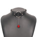 N9556 Street Photography Exaggerated New Necklace Personality Strap Neck Leather Neckchain Metal Buckle Fashion Choker - eZthings USA WE SORT ALL THE CRAZIEST GADGETS, GIZMOS, TOYS & TECHNOLOGY, SO YOU DON'T HAVE TO.