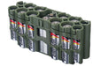 A9 Pack Battery Caddy (Military Green) - eZthings USA WE SORT ALL THE CRAZIEST GADGETS, GIZMOS, TOYS & TECHNOLOGY, SO YOU DON'T HAVE TO.