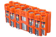 A9 Pack Battery Caddy (Orange) - eZthings USA WE SORT ALL THE CRAZIEST GADGETS, GIZMOS, TOYS & TECHNOLOGY, SO YOU DON'T HAVE TO.