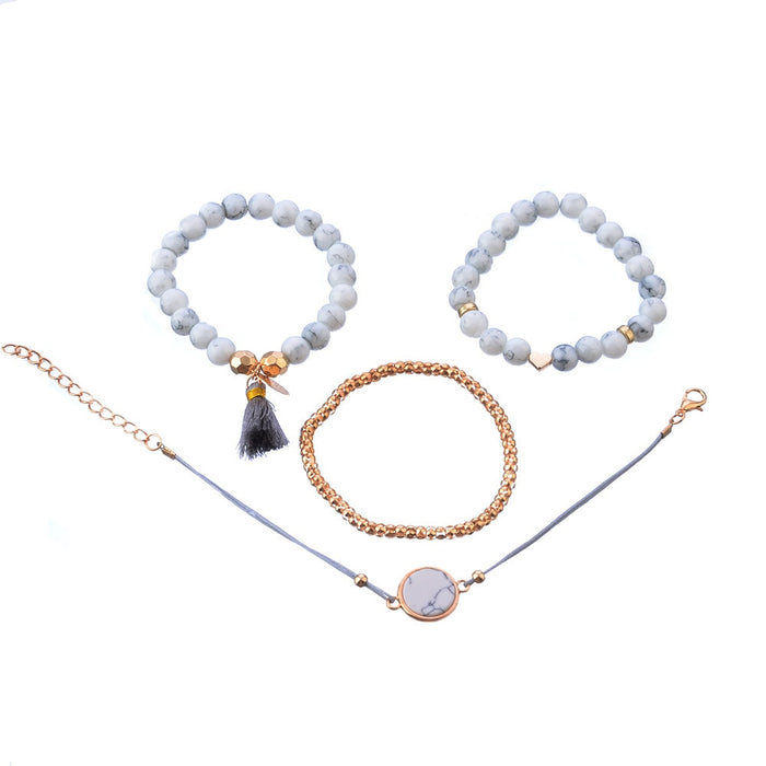 Bohemian Handmade Weave Heart Long Tassel Bracelet Sets Women  New Grey Rope Chain Bracelets Jewelry Christmas Gift - eZthings USA WE SORT ALL THE CRAZIEST GADGETS, GIZMOS, TOYS & TECHNOLOGY, SO YOU DON'T HAVE TO.