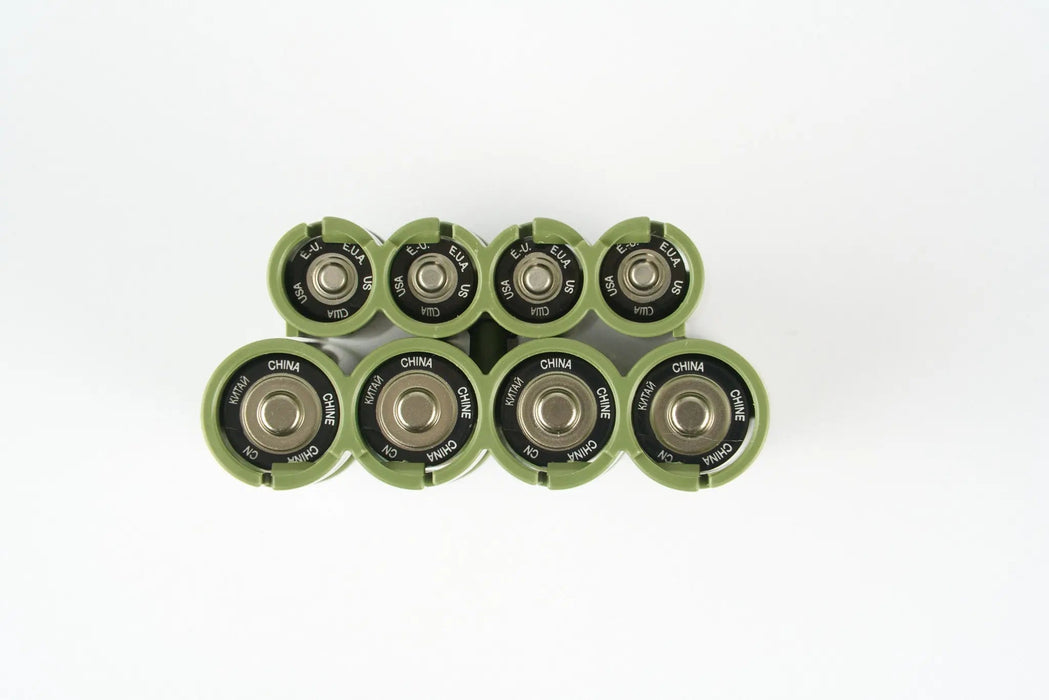 AA/AAA Combo (Military Green) - eZthings USA WE SORT ALL THE CRAZIEST GADGETS, GIZMOS, TOYS & TECHNOLOGY, SO YOU DON'T HAVE TO.