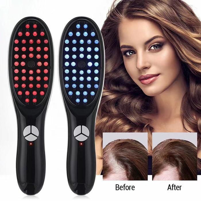 Solid Color Meridian Hair Growth Comb Massager Electric Massage Scalp Hair Comb - eZthings USA WE SORT ALL THE CRAZIEST GADGETS, GIZMOS, TOYS & TECHNOLOGY, SO YOU DON'T HAVE TO.