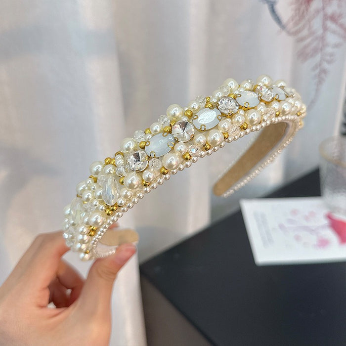 Fashionable and versatile handmade beaded crystal pearl hair accessories - eZthings USA WE SORT ALL THE CRAZIEST GADGETS, GIZMOS, TOYS & TECHNOLOGY, SO YOU DON'T HAVE TO.