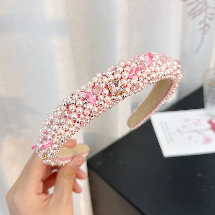 Baroque headband handmade pearl versatile - eZthings USA WE SORT ALL THE CRAZIEST GADGETS, GIZMOS, TOYS & TECHNOLOGY, SO YOU DON'T HAVE TO.