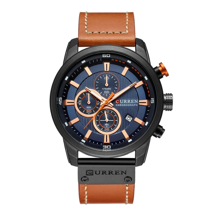 Watch Top Brand Man Watches with Chronograph Sports Waterproof Clock Man Watches Military Luxury Men's Watch Analog Quartz - eZthings USA WE SORT ALL THE CRAZIEST GADGETS, GIZMOS, TOYS & TECHNOLOGY, SO YOU DON'T HAVE TO.