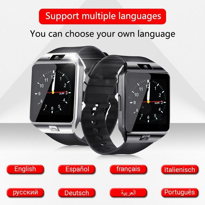 eThings Bluetooth DZ09 Smart Watch Relogio Android smartwatch phone fitness tracker reloj Smart Watches subwoofer women men dz 09