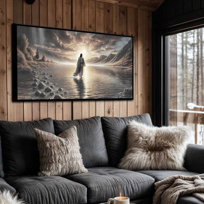 Walking on Water - Faith Wall Art II - eZthings USA WE SORT ALL THE CRAZIEST GADGETS, GIZMOS, TOYS & TECHNOLOGY, SO YOU DON'T HAVE TO.