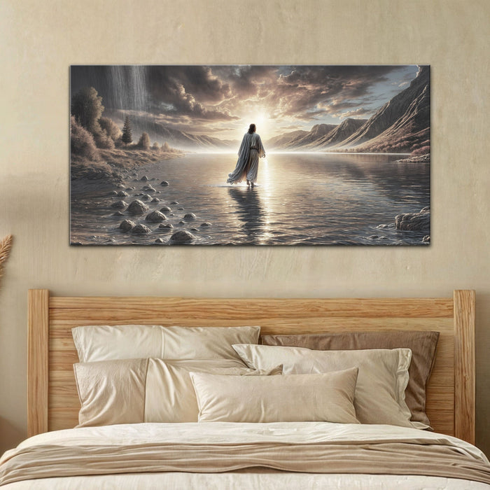 Walking on Water - Faith Wall Art II - eZthings USA WE SORT ALL THE CRAZIEST GADGETS, GIZMOS, TOYS & TECHNOLOGY, SO YOU DON'T HAVE TO.