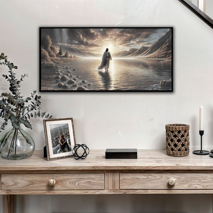 Walking on Water - Faith Wall Art II - eZthings USA WE SORT ALL THE CRAZIEST GADGETS, GIZMOS, TOYS & TECHNOLOGY, SO YOU DON'T HAVE TO.