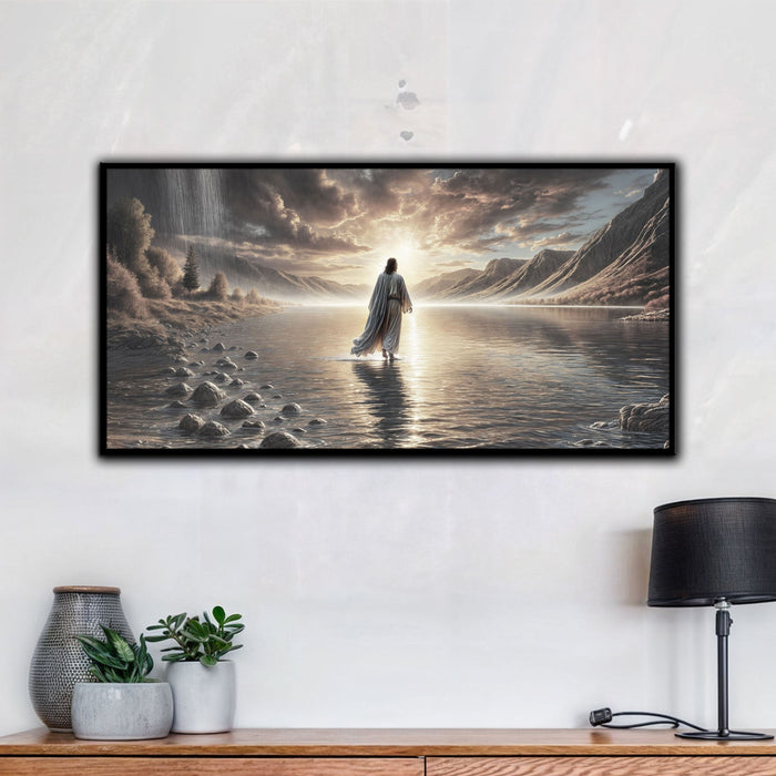 Walking on Water - Faith Wall Art II - eZthings USA WE SORT ALL THE CRAZIEST GADGETS, GIZMOS, TOYS & TECHNOLOGY, SO YOU DON'T HAVE TO.